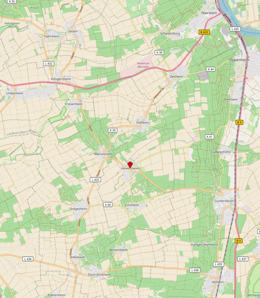 Einzugsgebiet Hebamme Christina Becker